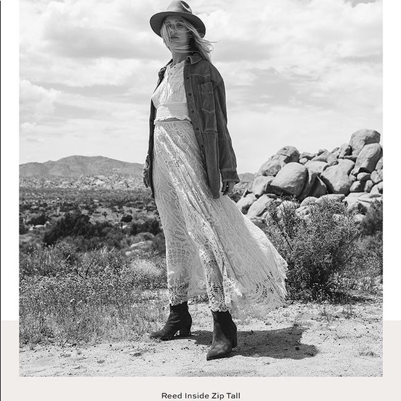 $458 RARE Frye Reed Chevron Heel Cognac Leather Tall Knee High Winter/Fall Boots - Picture 5 of 16